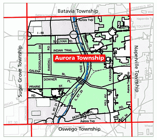 Aurora Township Map